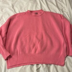 Forever 21 pink sweater
